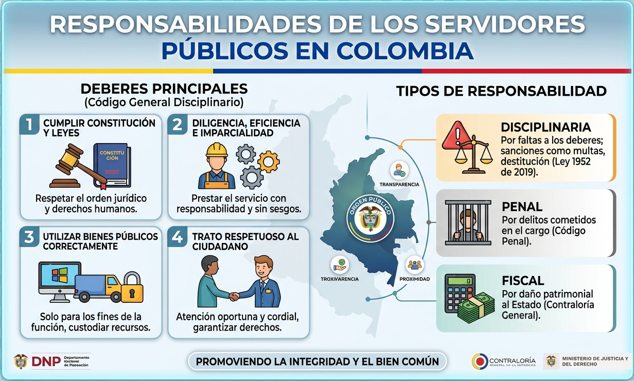 Responsabilidades de los servidores públicos - Régimen de Inhabilidades, Incompatibilidades y Conflicto de Interés